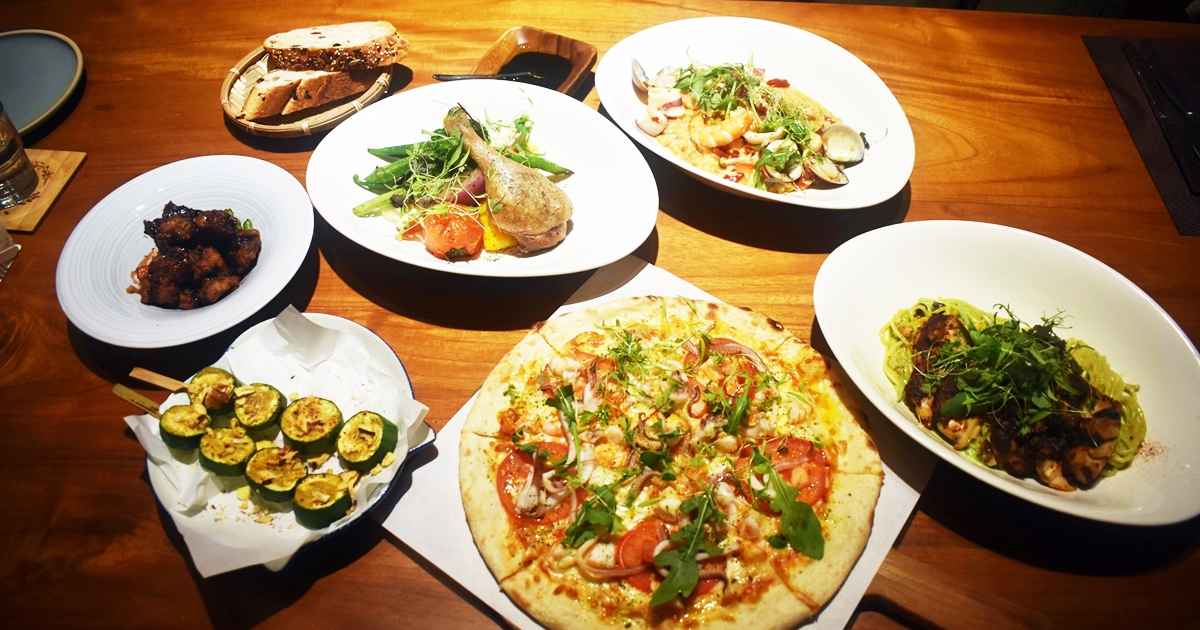 【新竹約會餐廳】YATS葉子義式料理  手桿披薩海鮮燉飯  家庭聚餐、約會餐廳推薦